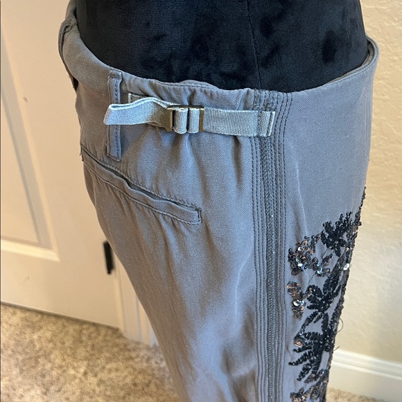 Da-Nang Sequined Floral Wide Leg Pant - Picture 5 of 15